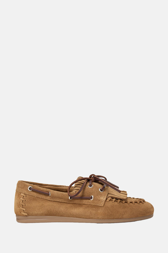 Magda Loafer Tan Suede