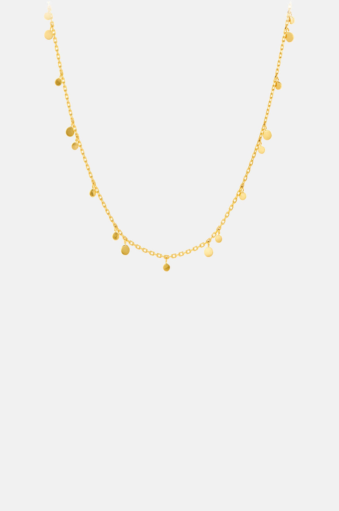 Pernille Corydon Jewellery - Blush Necklace n-526-gp - Gold Plated Recycled Sterling Silver