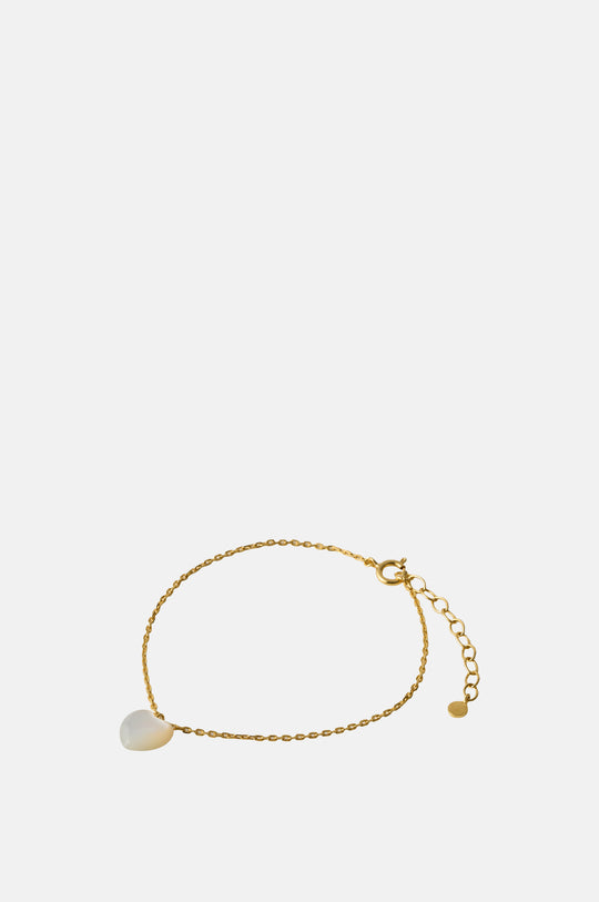 Ocean Heart Gold Bracelet