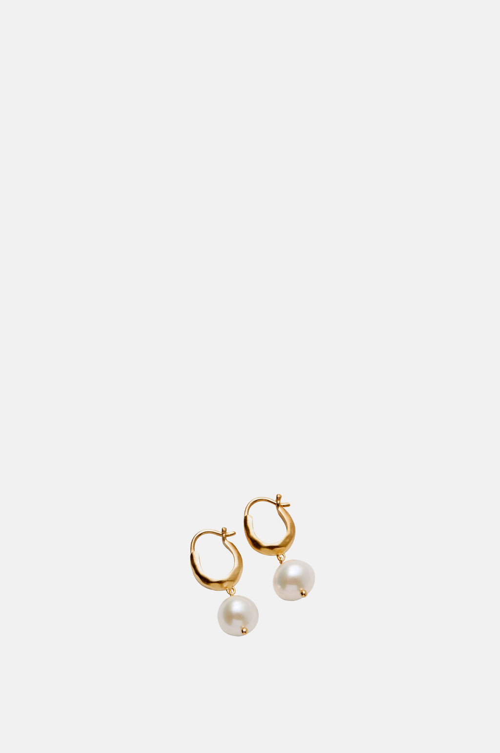 Pernille Corydon Pearl Blossom Gold Earrings.