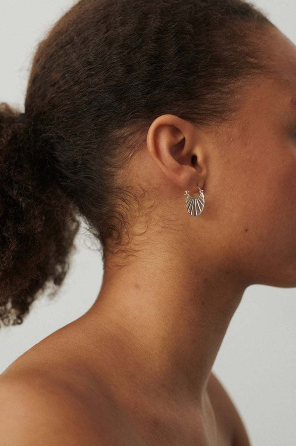 Pernille Corydon Small Misty Light Gold Earrings The Hambledon