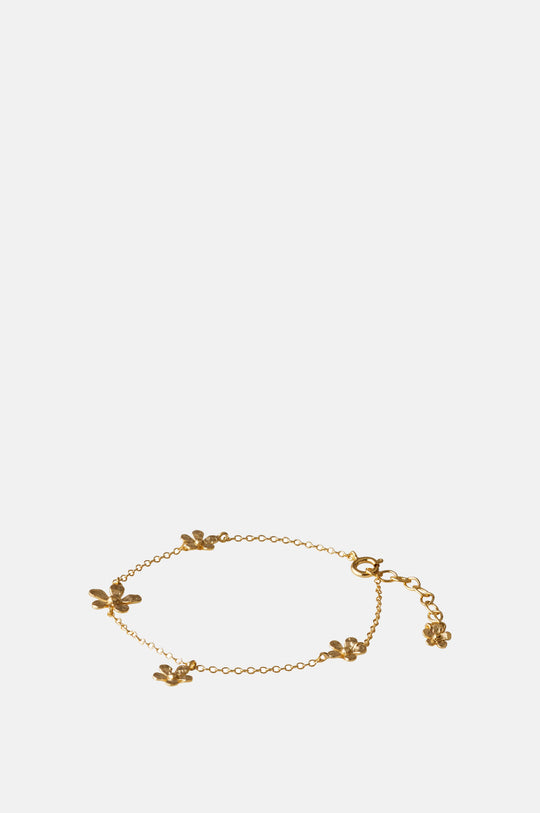 Wild Poppy Gold Bracelet