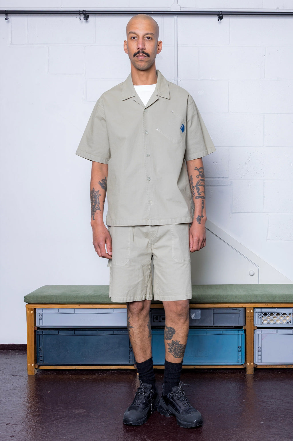 Tradesman Short Ripstop Faun Green