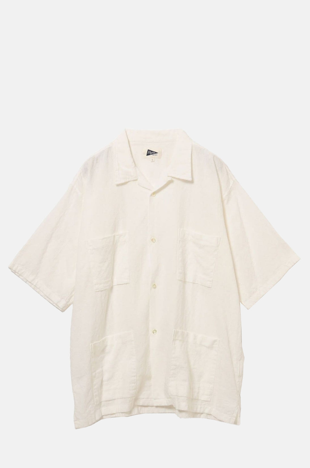 Pilgrim Amedo Short Sleeve Shirt White.