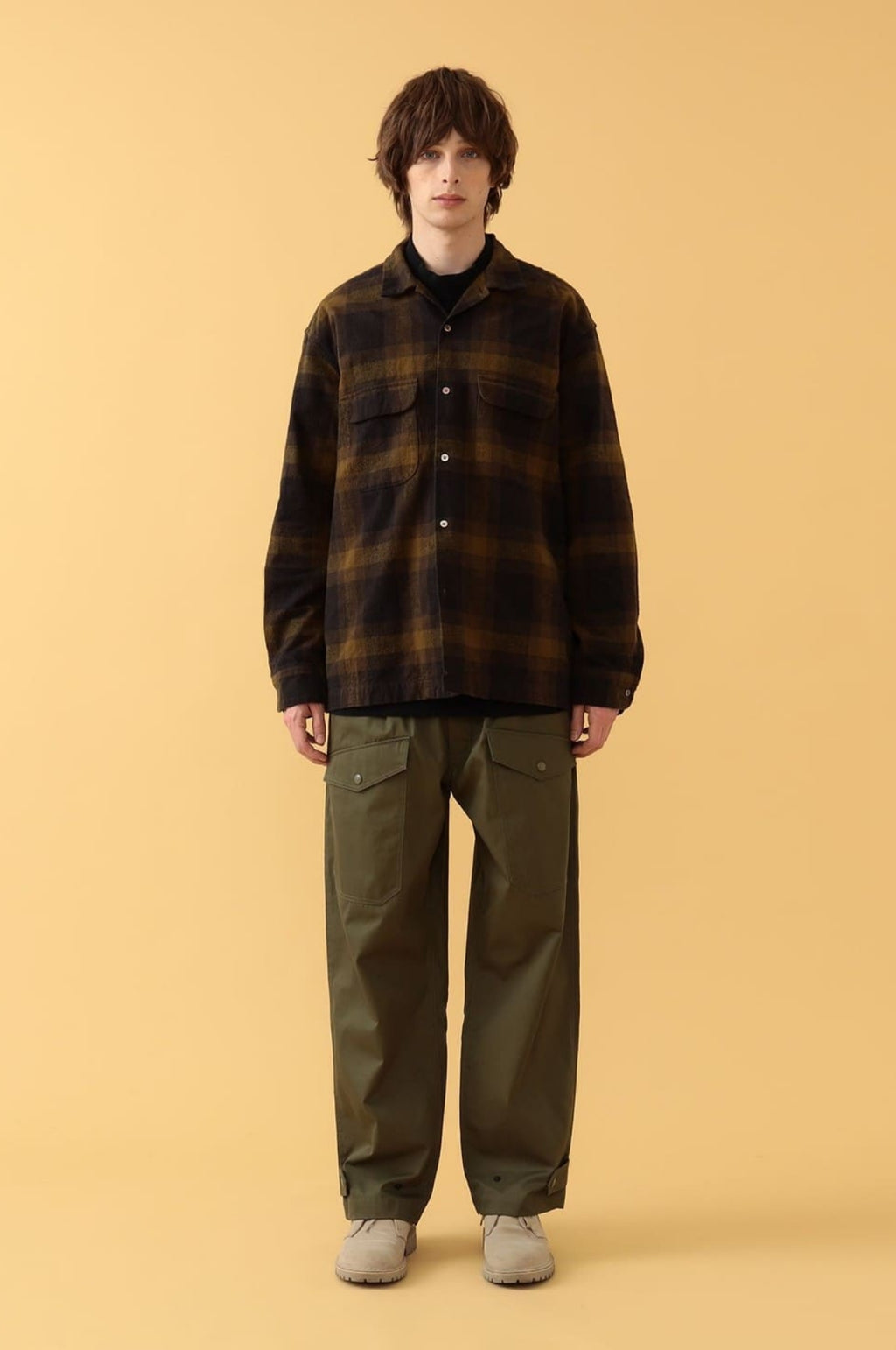 Vincent Longsleeve Shirt Mustard
