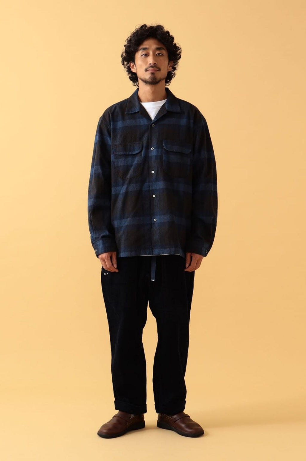 Pilgrim Surf Supply Vincent Longsleeve Shirt in Navy – The Hambledon