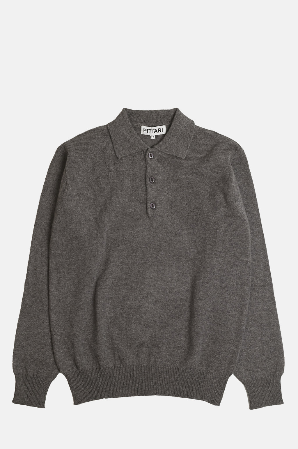 Pittari LS Merino Polo Birch.