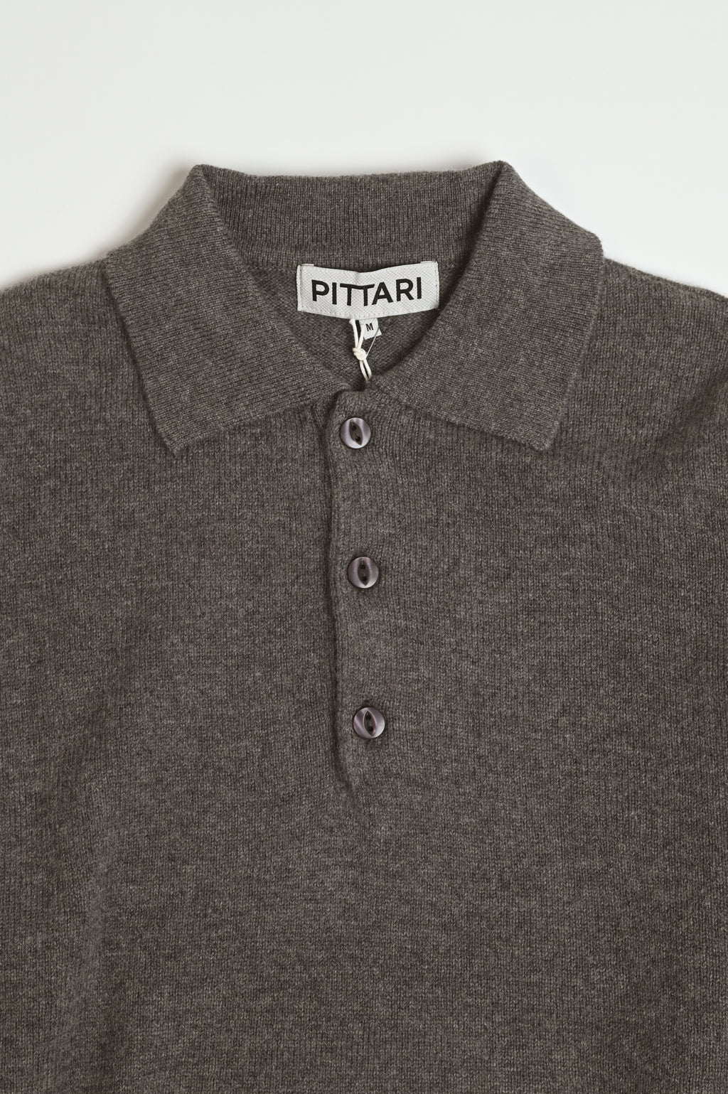 L/S Merino Polo Birch