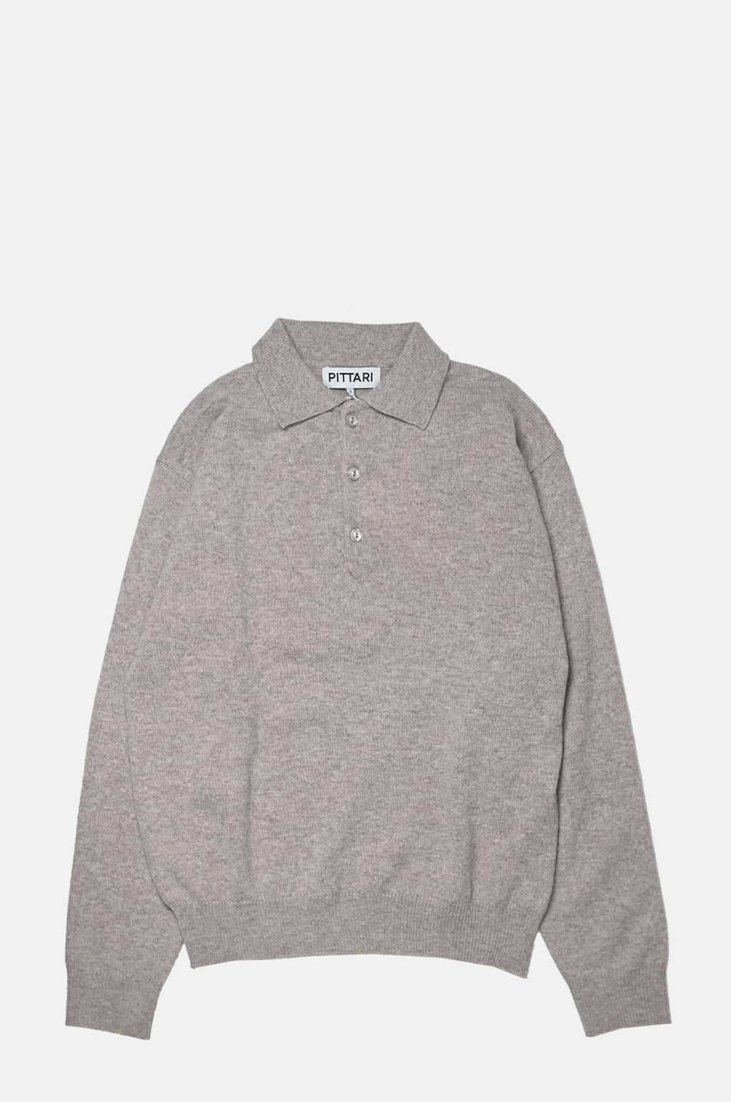 Pittari LS Merino Polo Cobble.