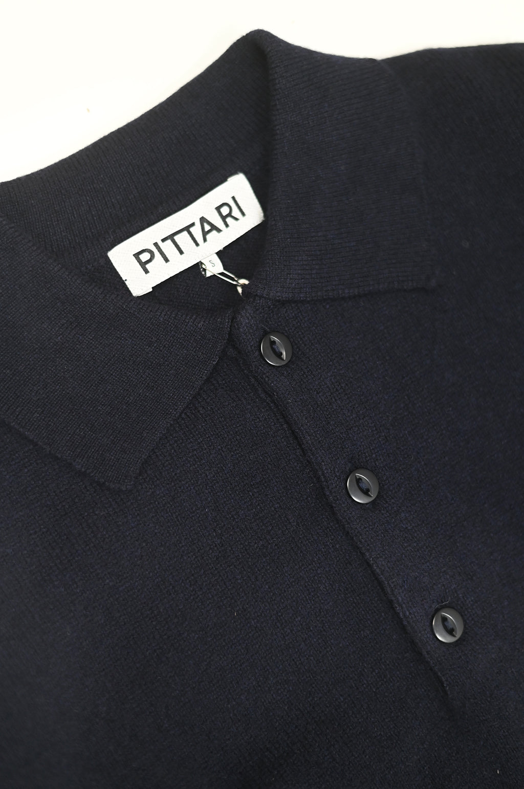 L/S Merino Polo Navy