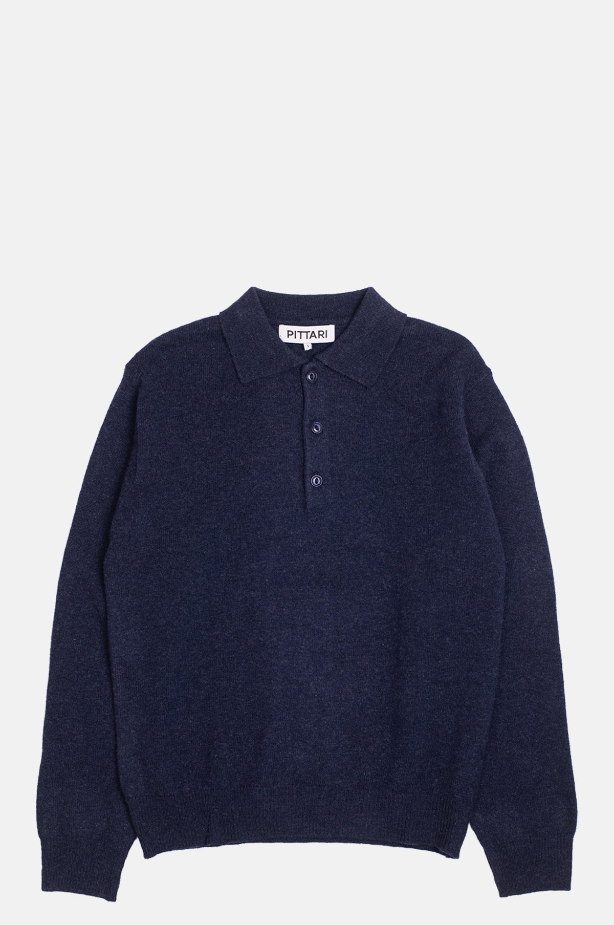 Pittari Polo 10gg Indigo Melange.