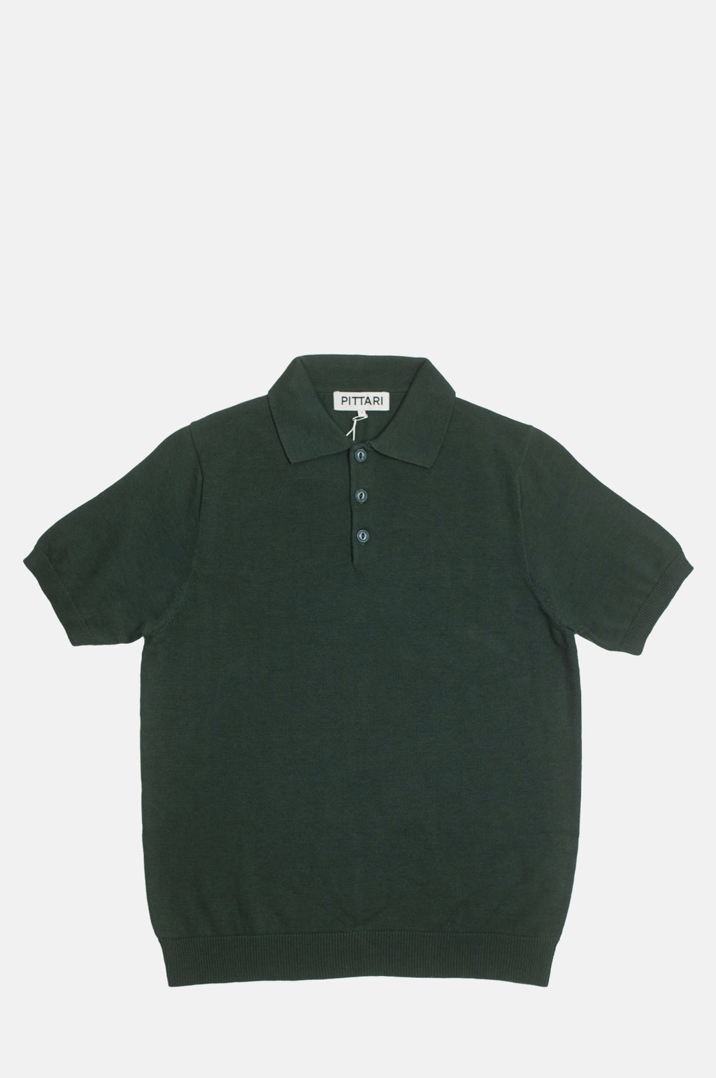 Pittari SS Polo 12G Dark Teal.