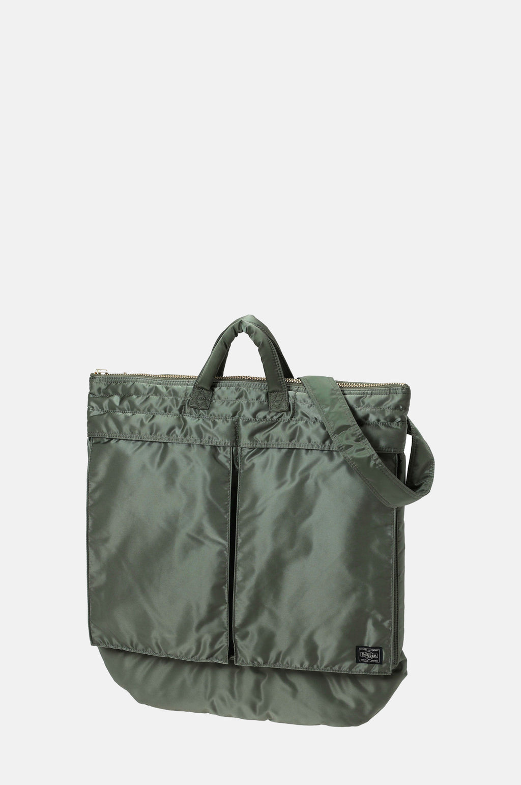 Porter Yoshida Tanker 2Way Helmet Bag in Sage Green – The Hambledon