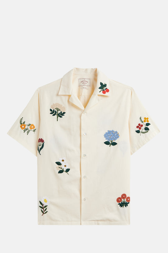 Embroidery Flowers Shirt