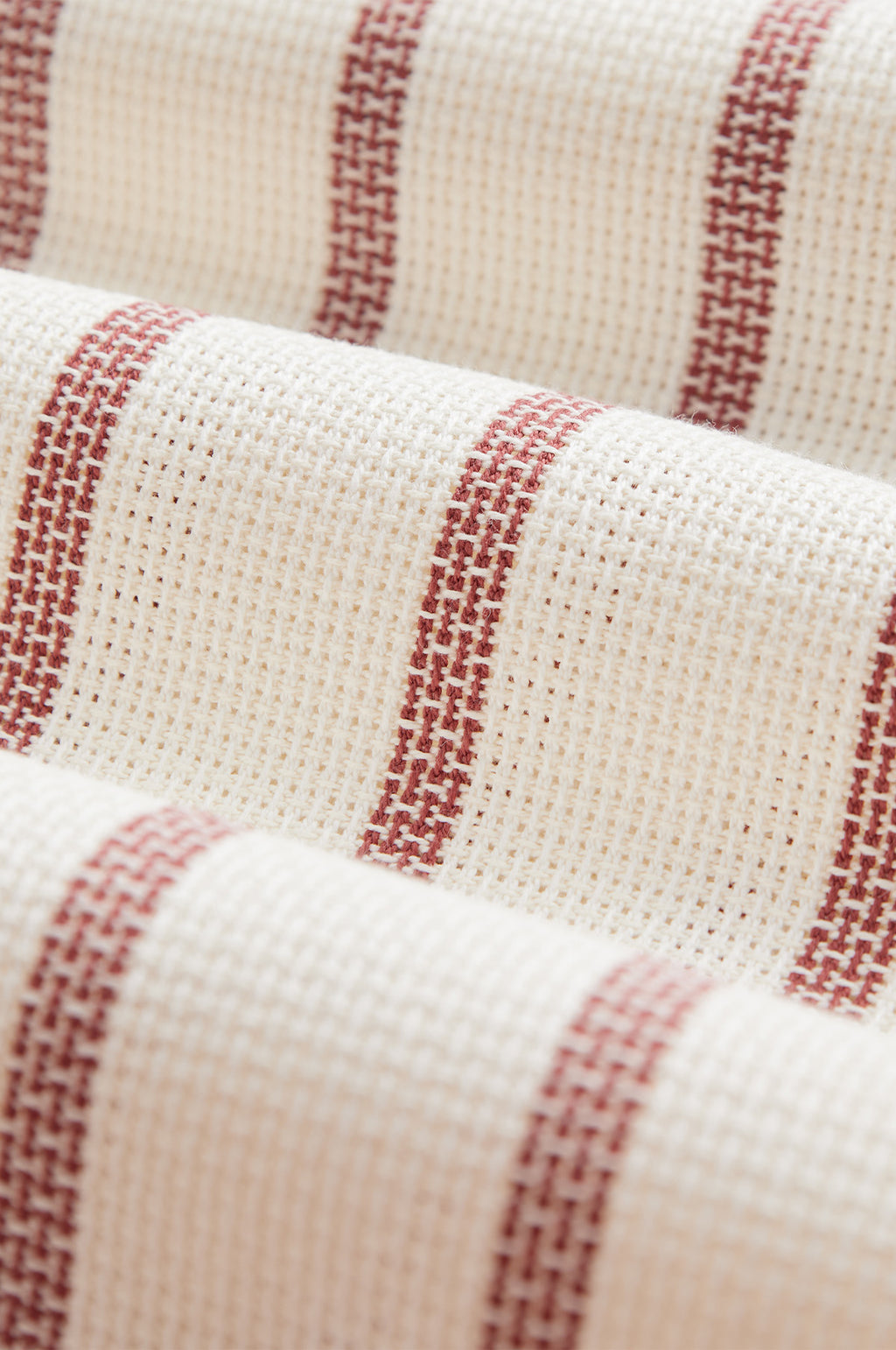 Piquet Stripe Shirt Bordeaux