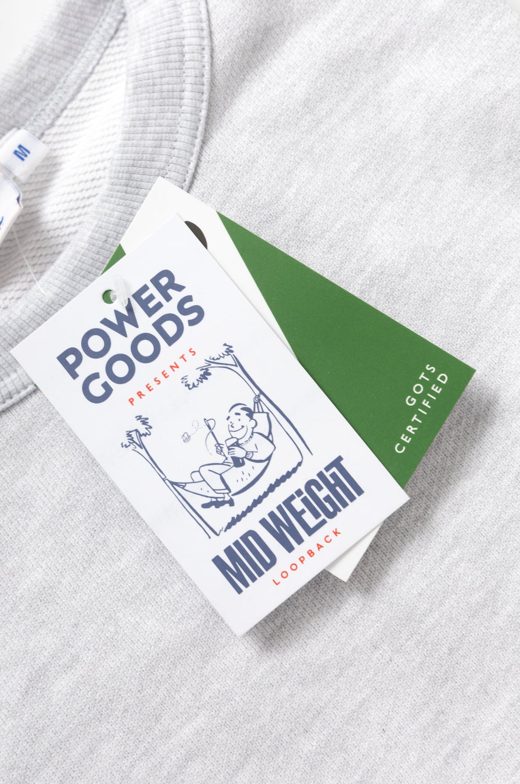 Loopback Crewneck Ash
