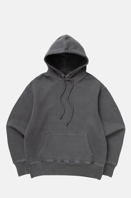 Loopback Hoodie Washed Black