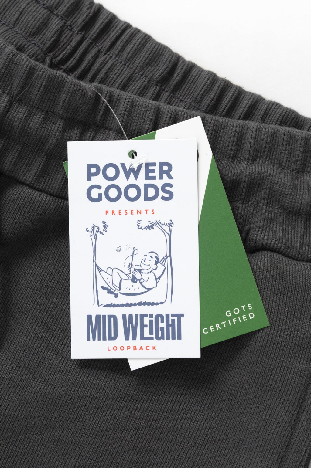 Loopback Sweat Shorts Washed Black