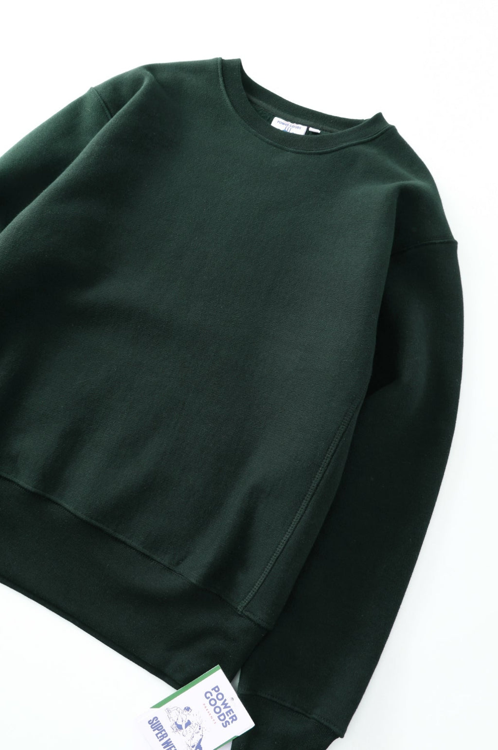 Super Weight Crewneck Forest Green
