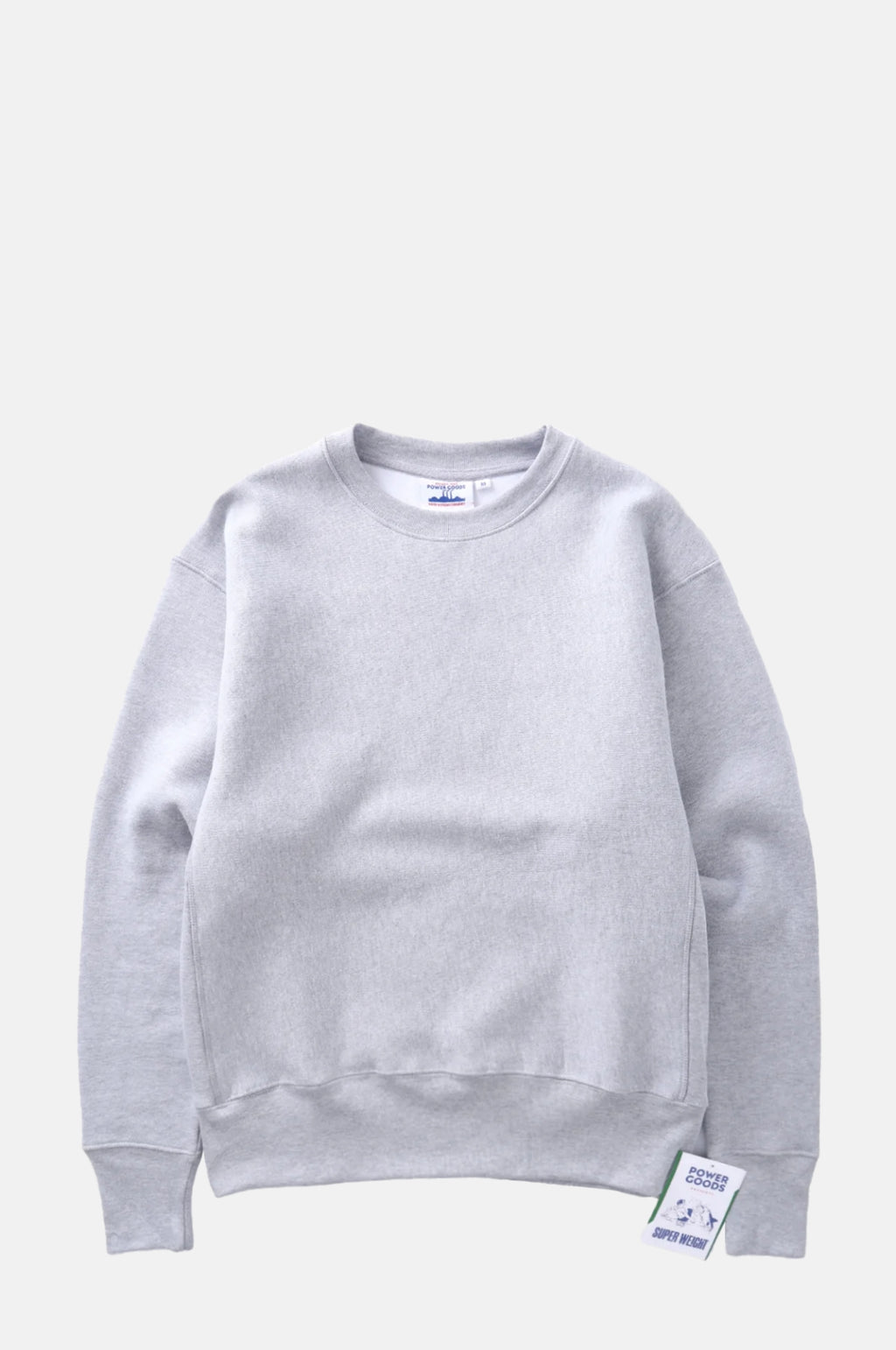 Power Goods Super Weight Crewneck Navy Blue.
