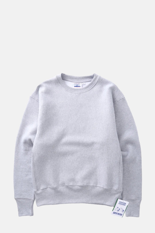 Super Weight Crewneck Heather Grey