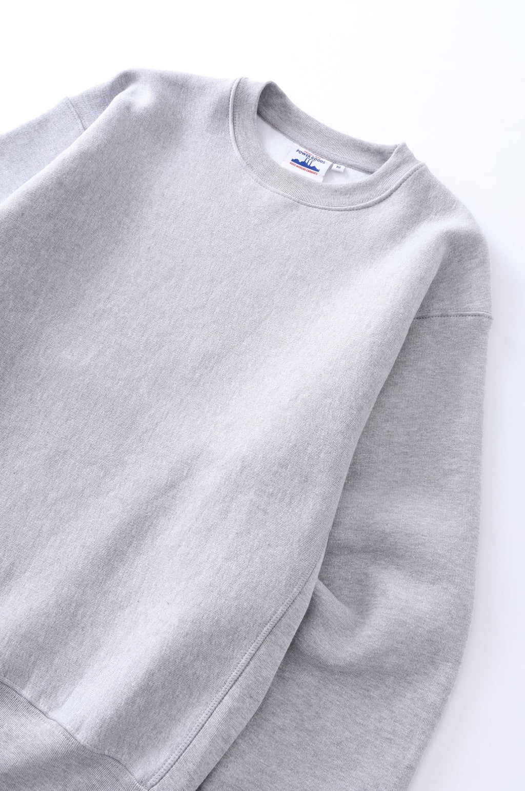 Super Weight Crewneck Heather Grey