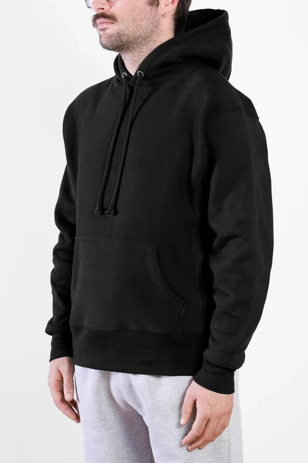 Super Weight Hoodie Black