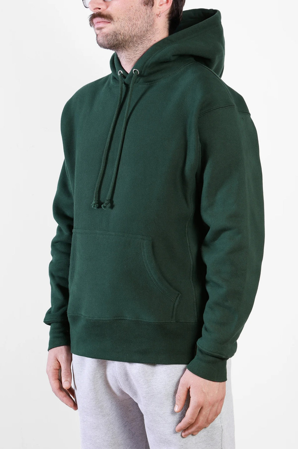 Super Weight Hoodie Forest Green