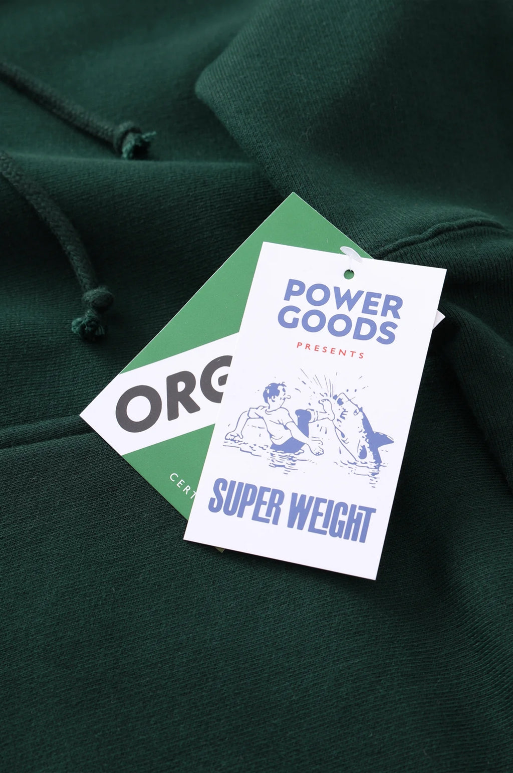 Super Weight Hoodie Forest Green