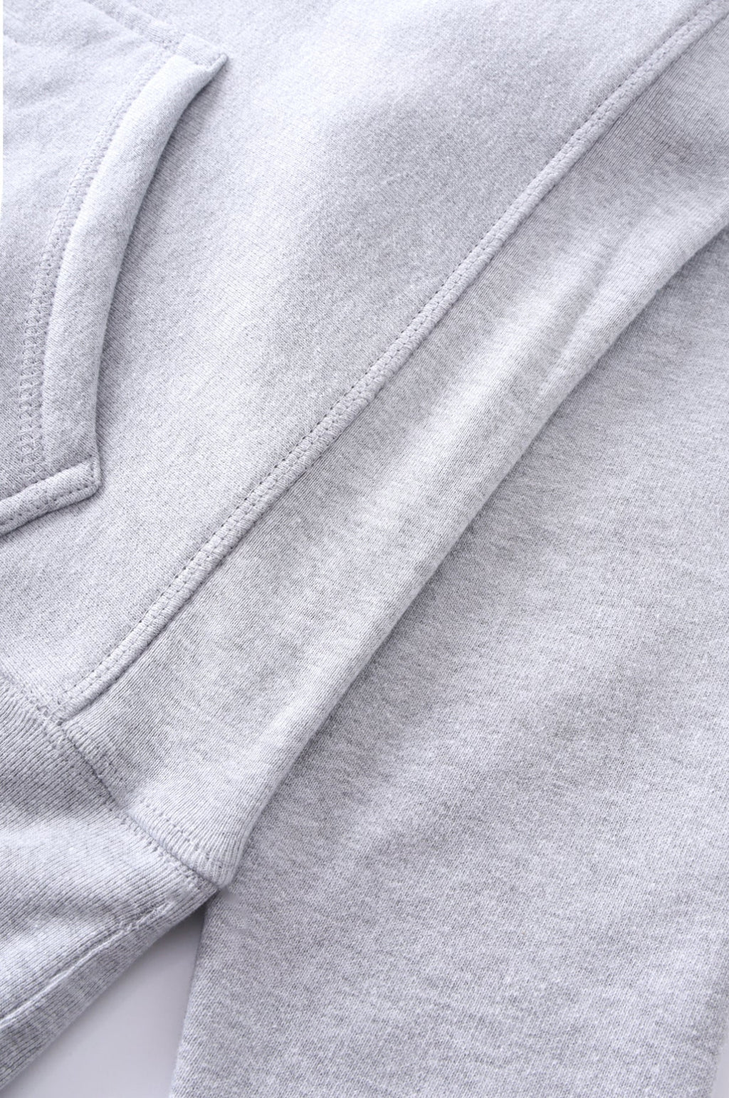 Super Weight Hoodie Heather Grey