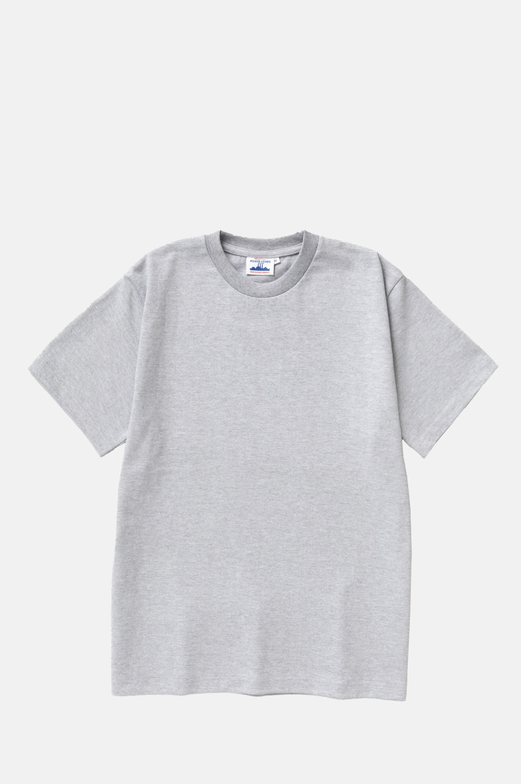 Power Goods Super Weight T-Shirt Heather Grey.