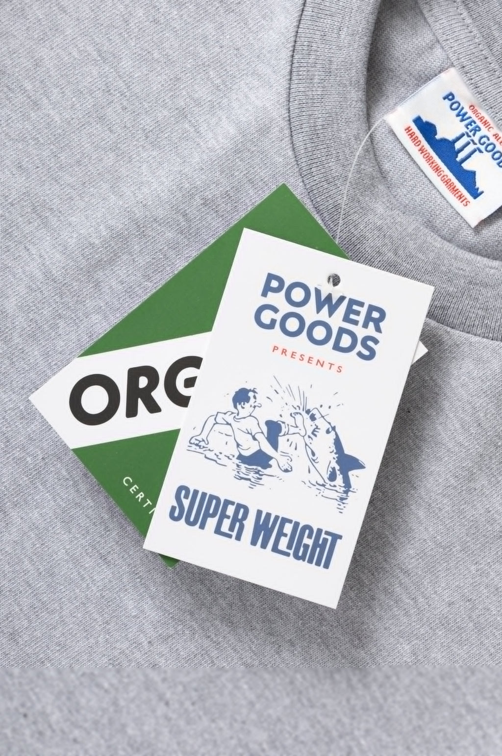 Super Weight T-Shirt Heather Grey