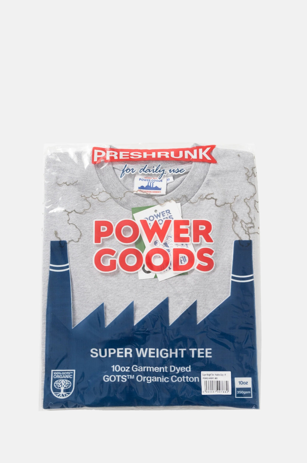 Super Weight T-Shirt Heather Grey