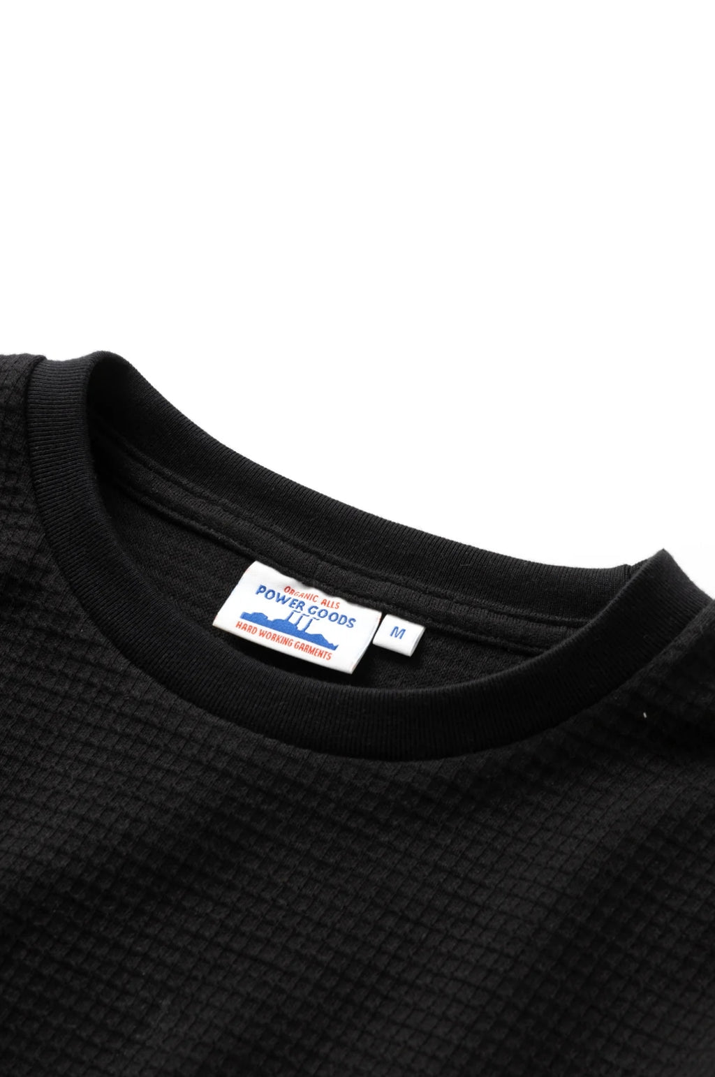 Thermal Waffle LS Tee Black