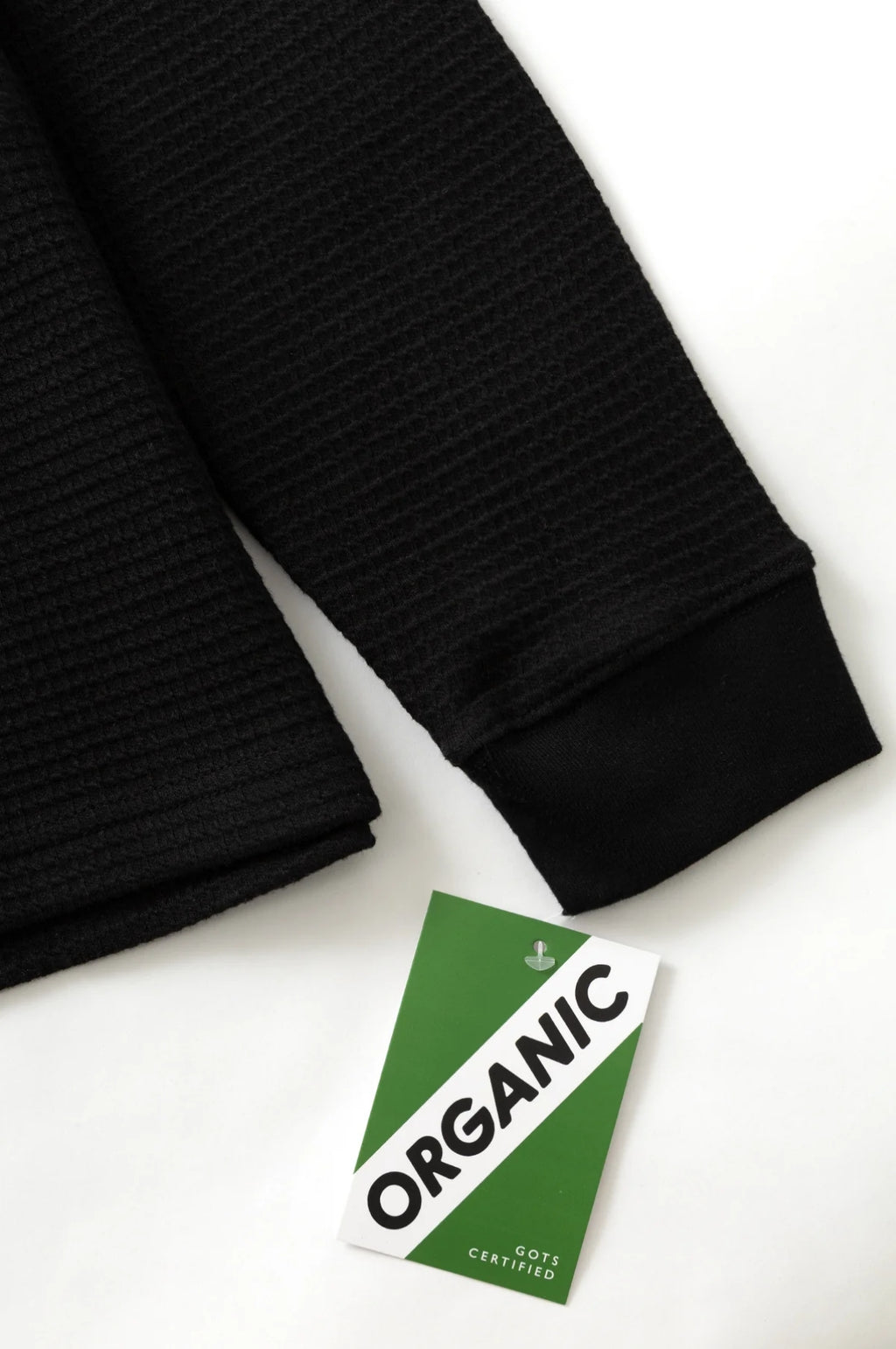 Thermal Waffle LS Tee Black