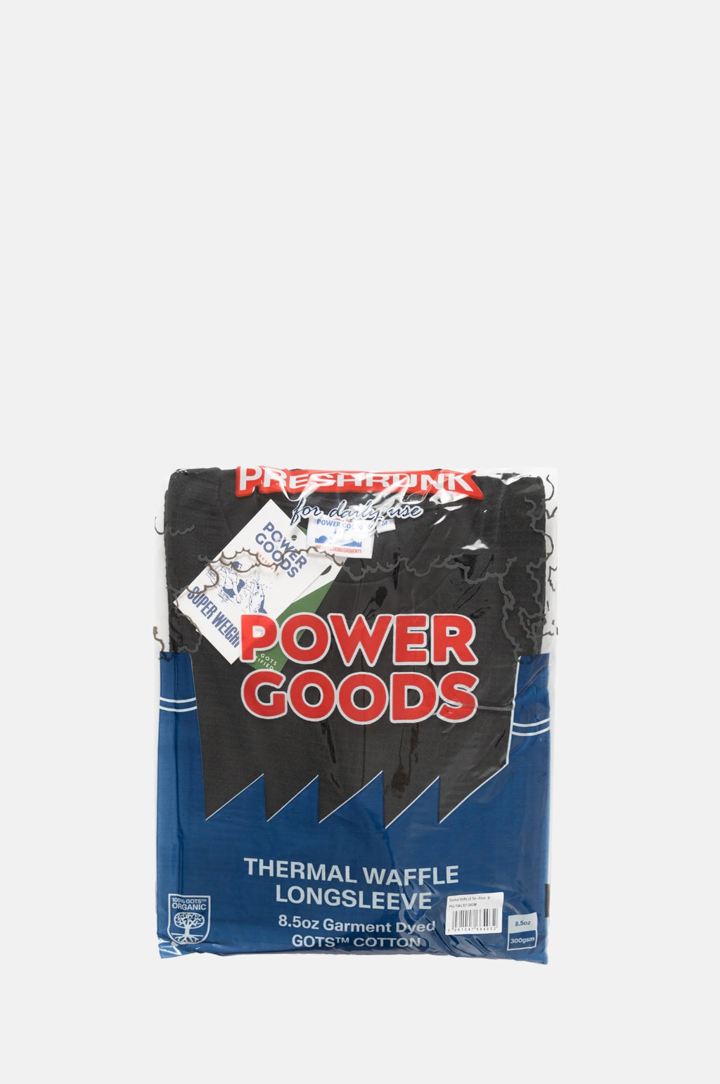 Thermal Waffle LS Tee Black