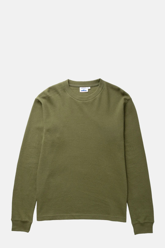 Thermal Waffle LS Tee Olive