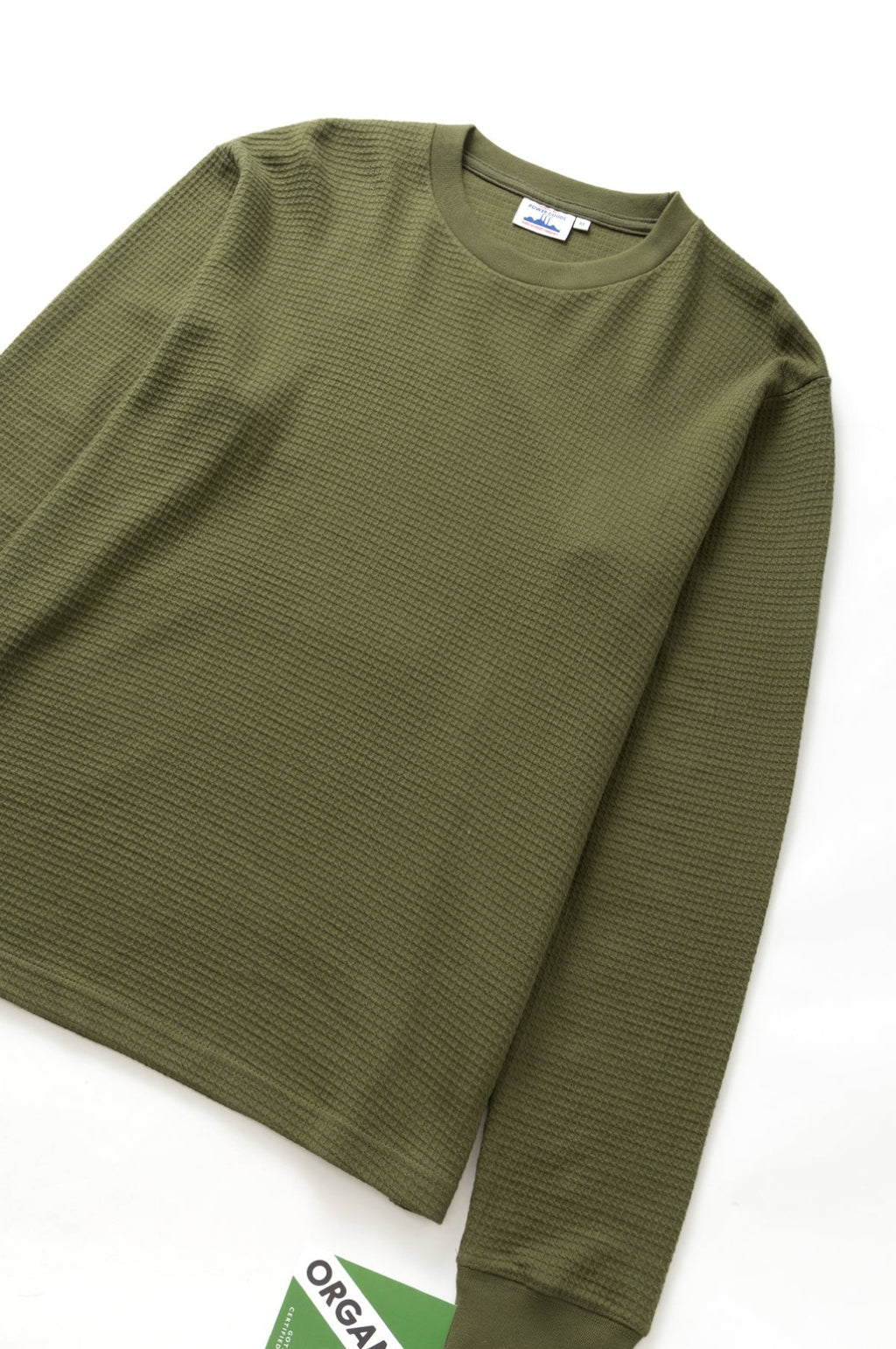 Thermal Waffle LS Tee Olive