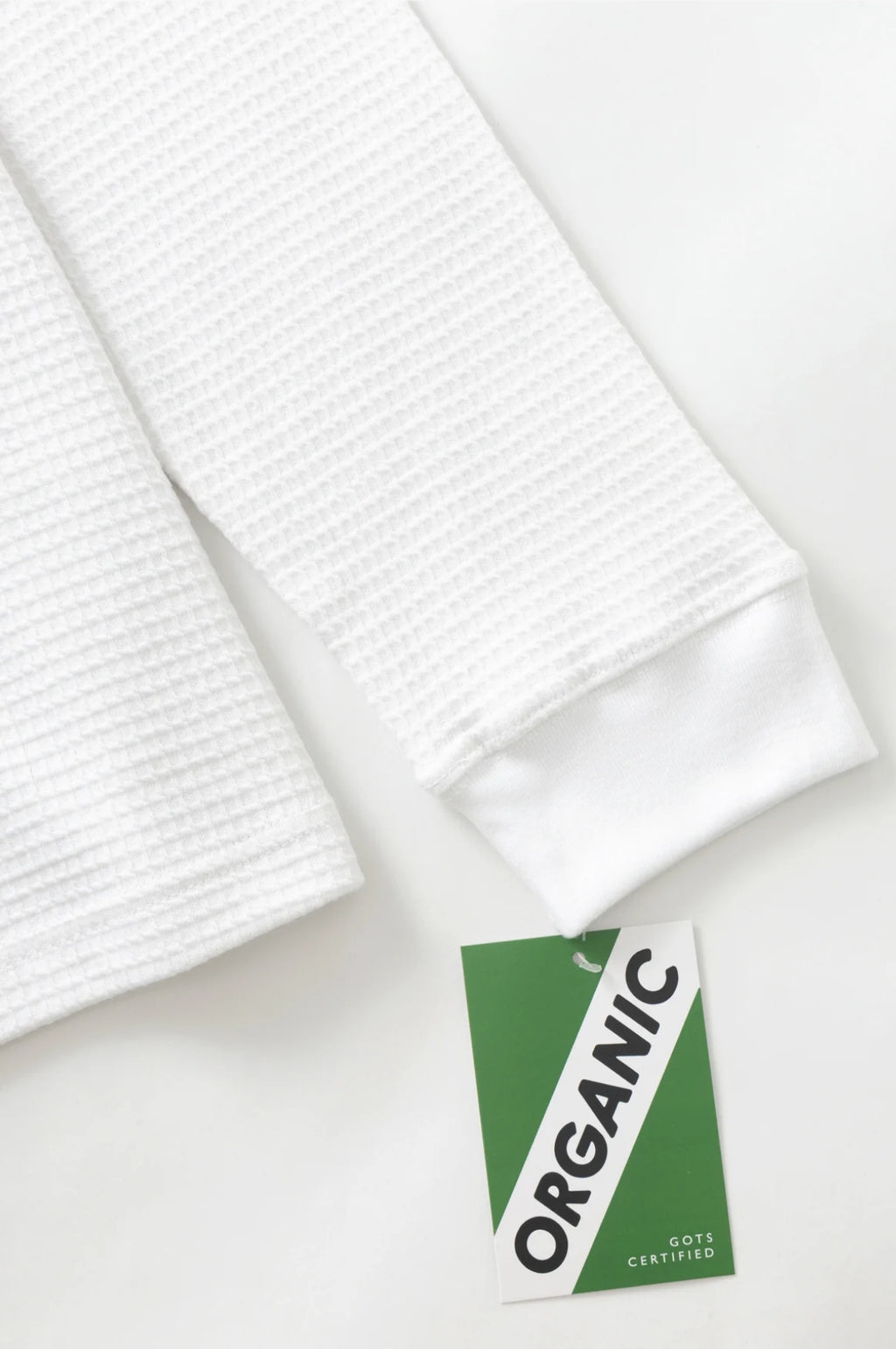Thermal Waffle LS Tee White