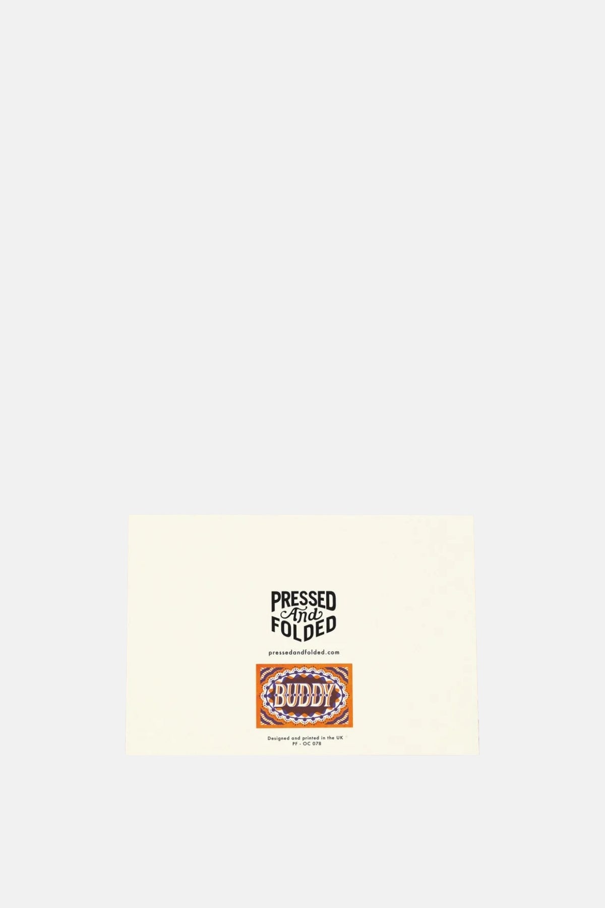 Buddy Greeting Card