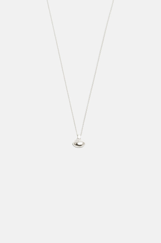 Contour Silver Necklace