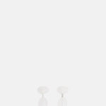 Ragbag Datura Silver Earrings.