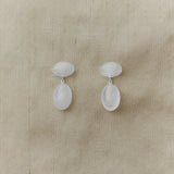 Datura Silver Earrings