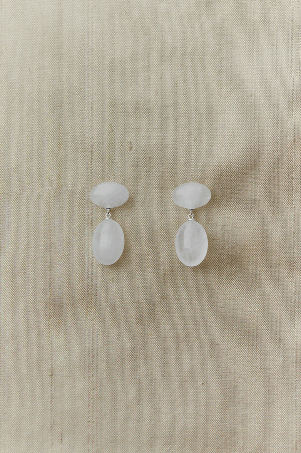 Datura Silver Earrings