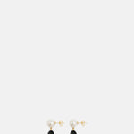 Ragbag Dualism Gold Earrings.