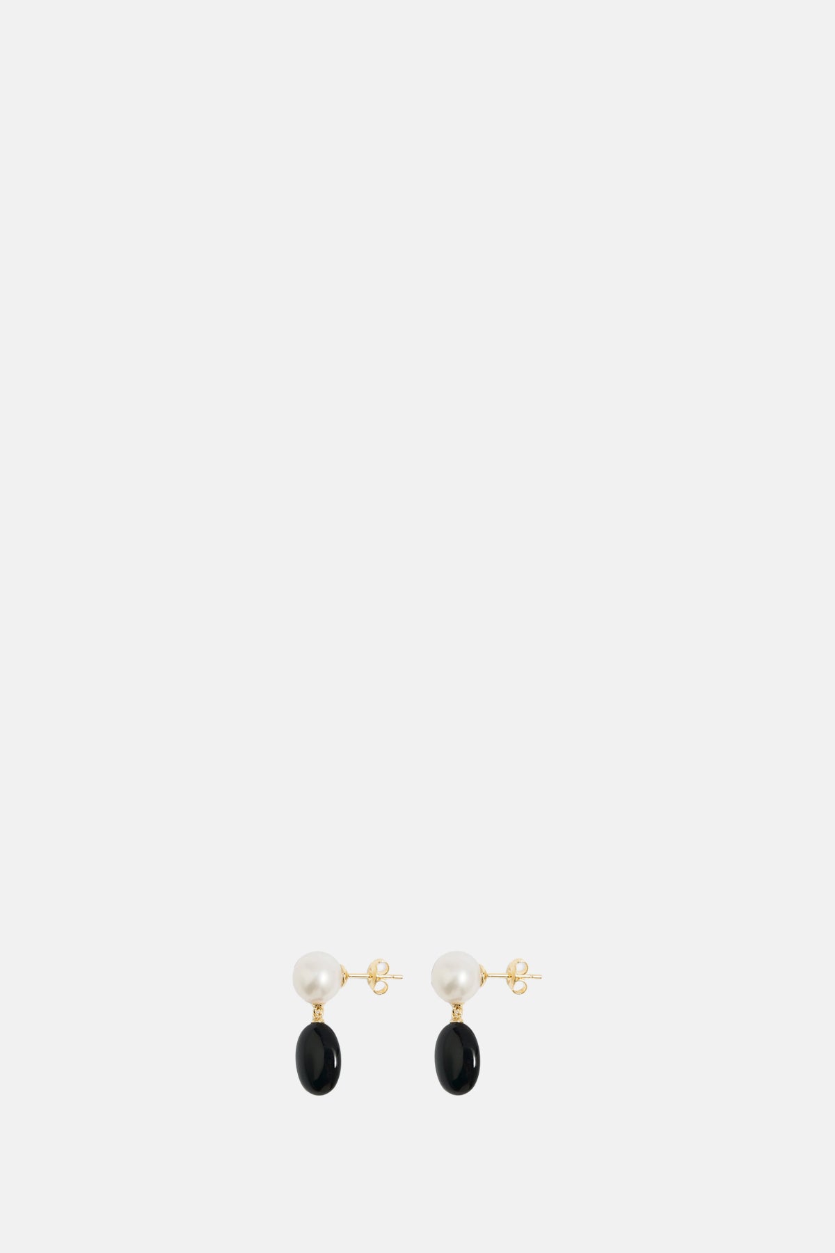 Ragbag Dualism Gold Earrings.
