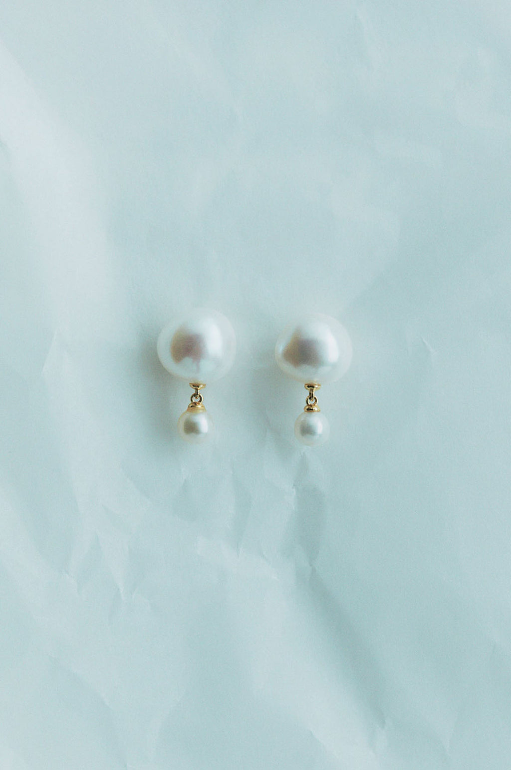 Lumora Small Stud Gold Earrings