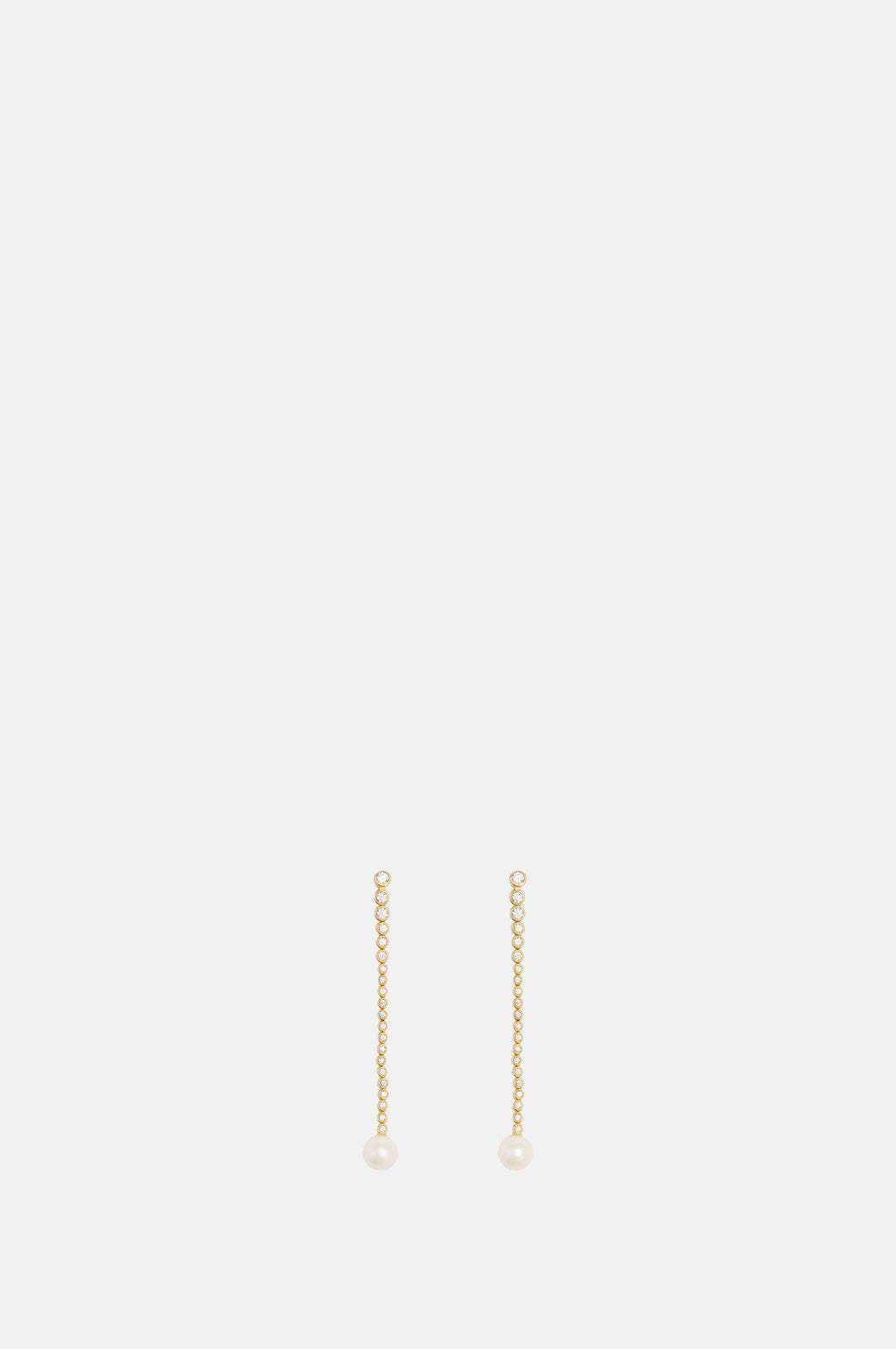 Ragbag Odile Chandelier Gold Earrings.