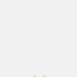 Ragbag Odile Gold Stud Earrings.