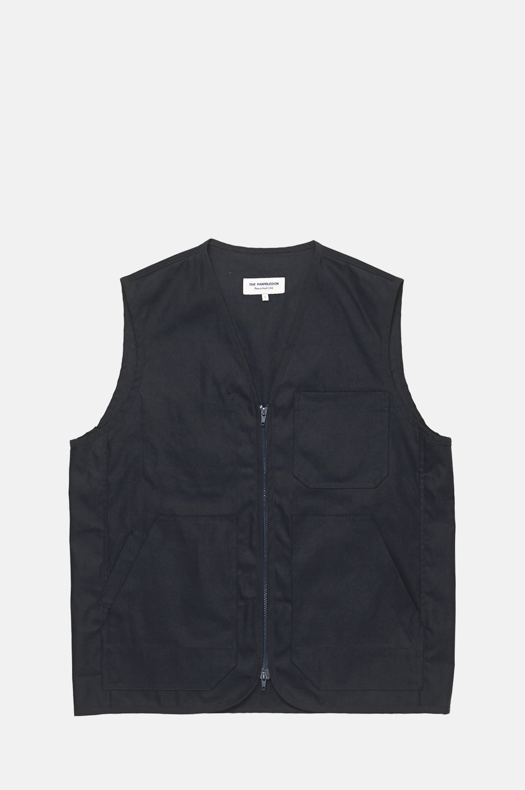 Reworked 348 Humby Vest Navy.